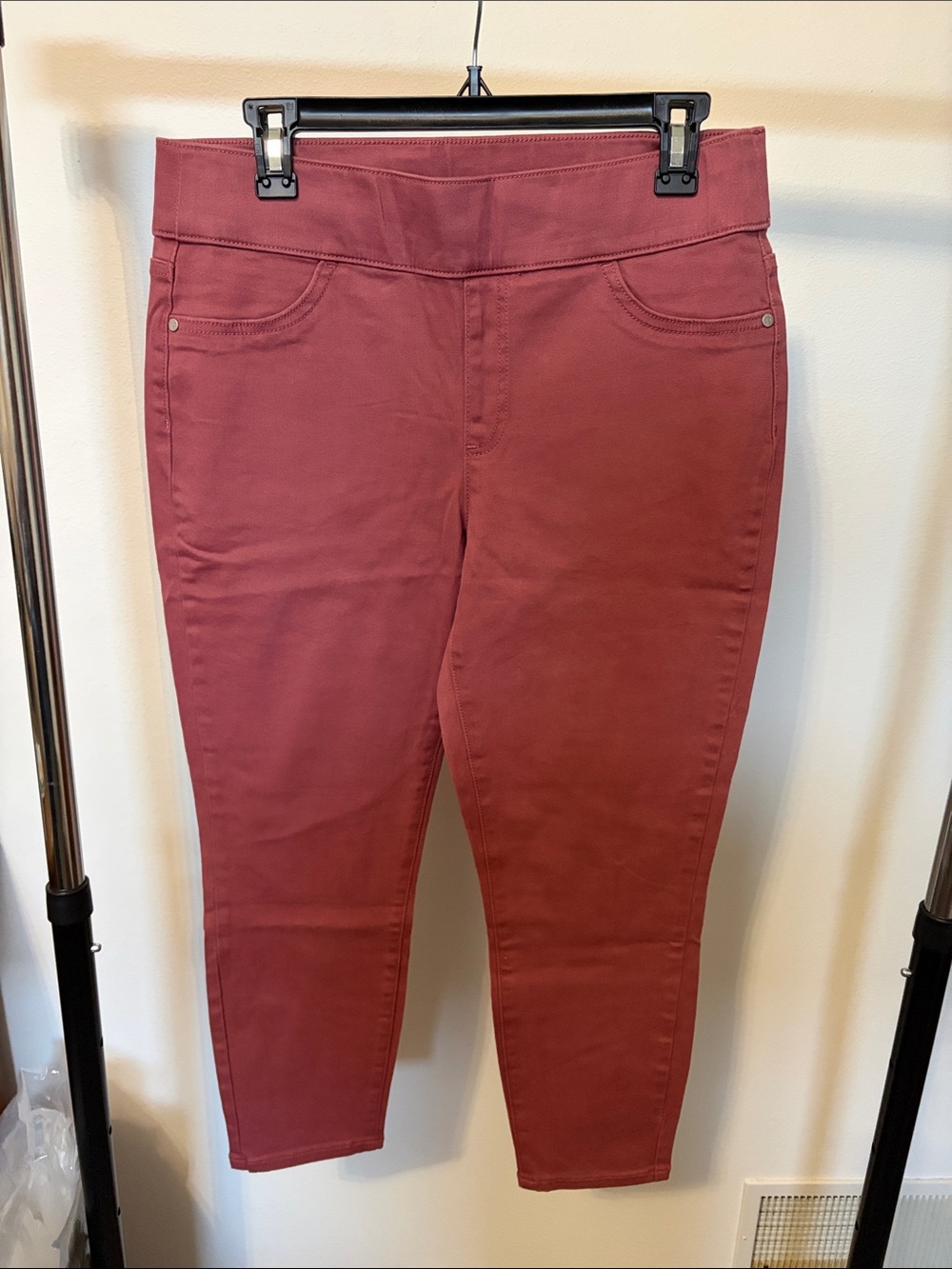 Simply Vera Vera Wang Stretch Pull-On Jeggings in Rose